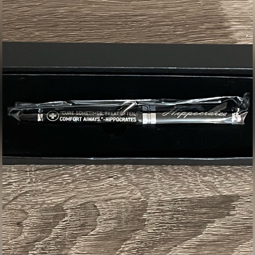 HIPPOCRATES “CURE SOMETIMES,TREAT OFTEN,COMFORT AIWAYS.” Writing Pen